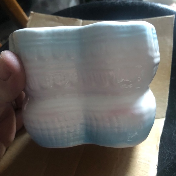 Vintage baby planter ceramic bootie/ newborn baby gift from the 60s - used - Picture 4 of 7